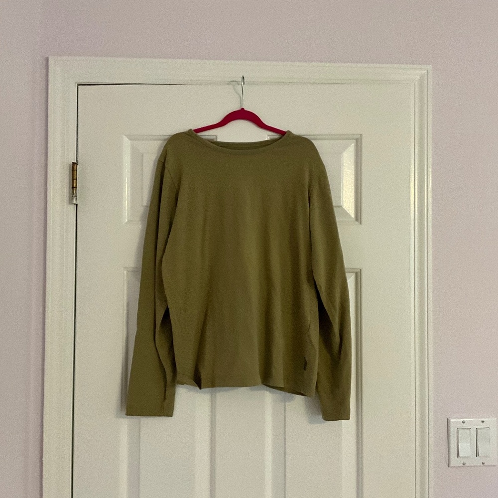 Woolrich Women’s olive green Longsleeve shirt